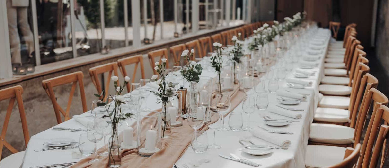 Banner lange tafel
